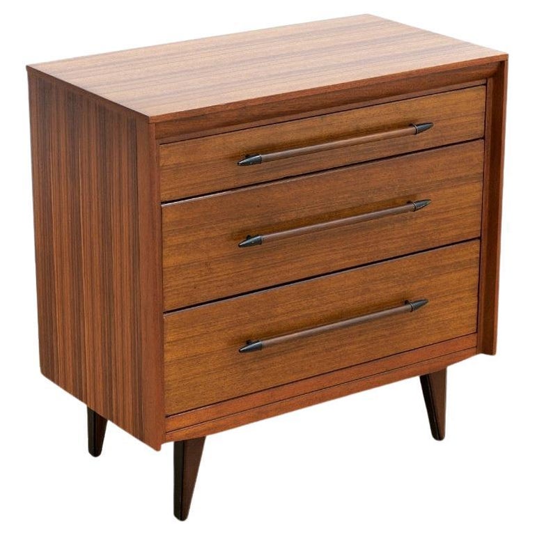 small dresser nightstand Farmhouse Night Stand with 3 Storage Drawers Chest of Drawers The highlight of this dresser is its removable fabric bins Small Mid Century Dresser Nightstand