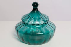 Small Mid Century Empoli Vase for Candy or Jewelry Box, Italy, 1960s