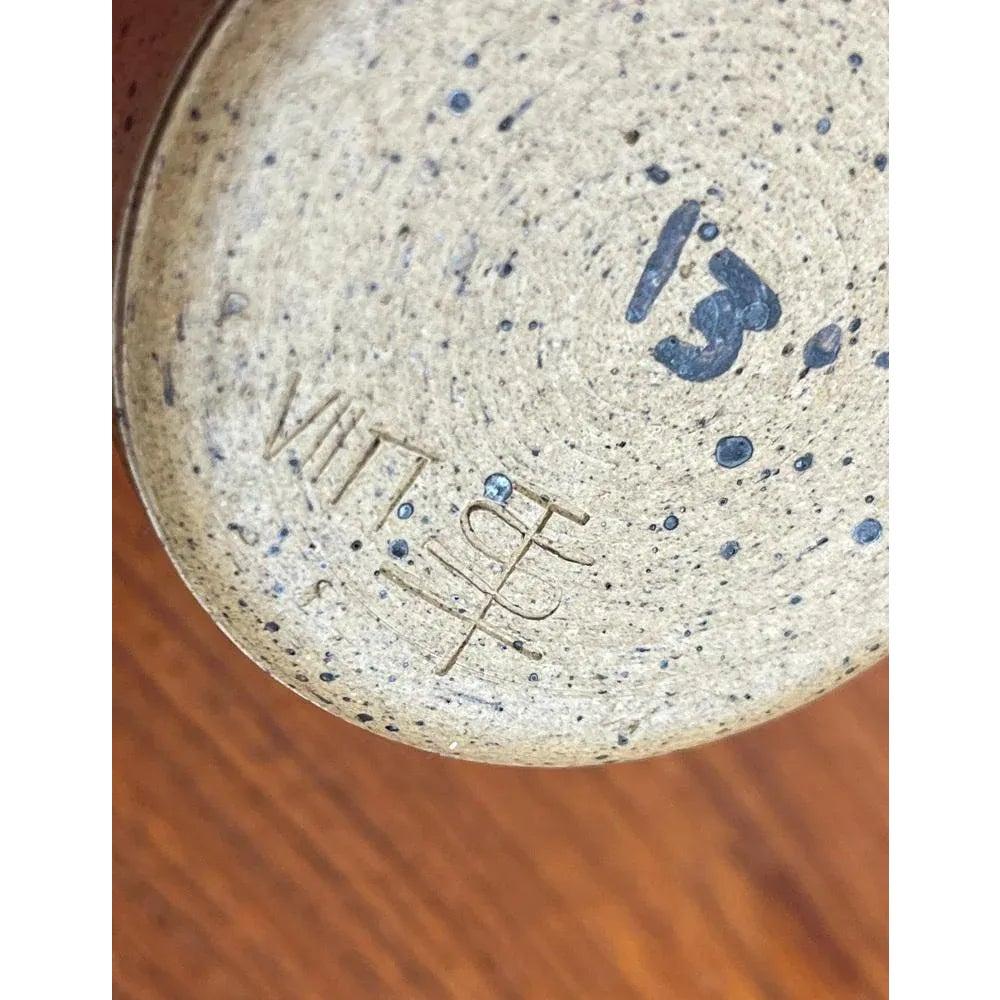 Piccolo vaso in Studio Pottery di Walter Stürmer, 1960 in vendita 3