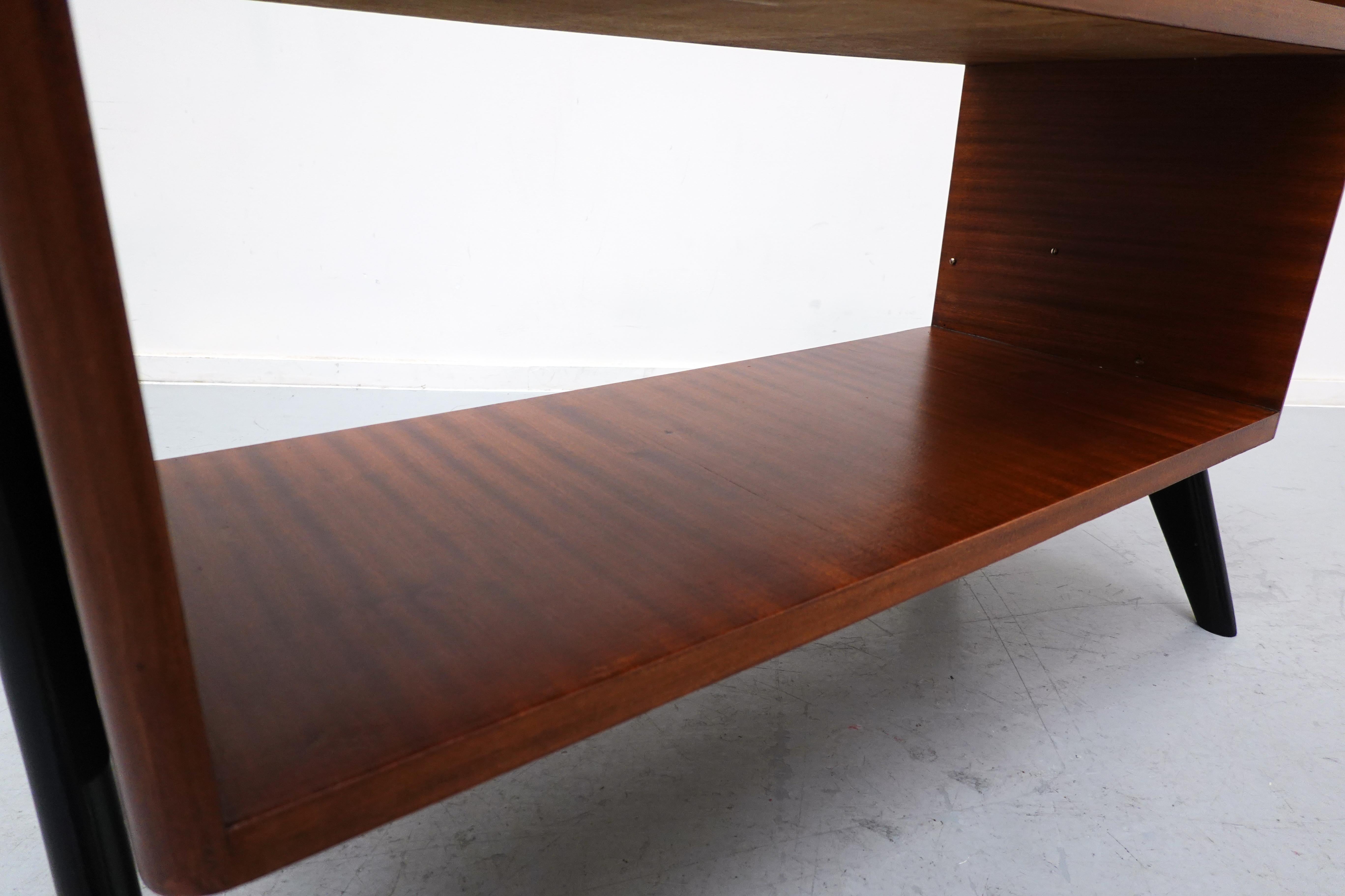 Small Mid-Century Italian Bookshelf, 1950s 2