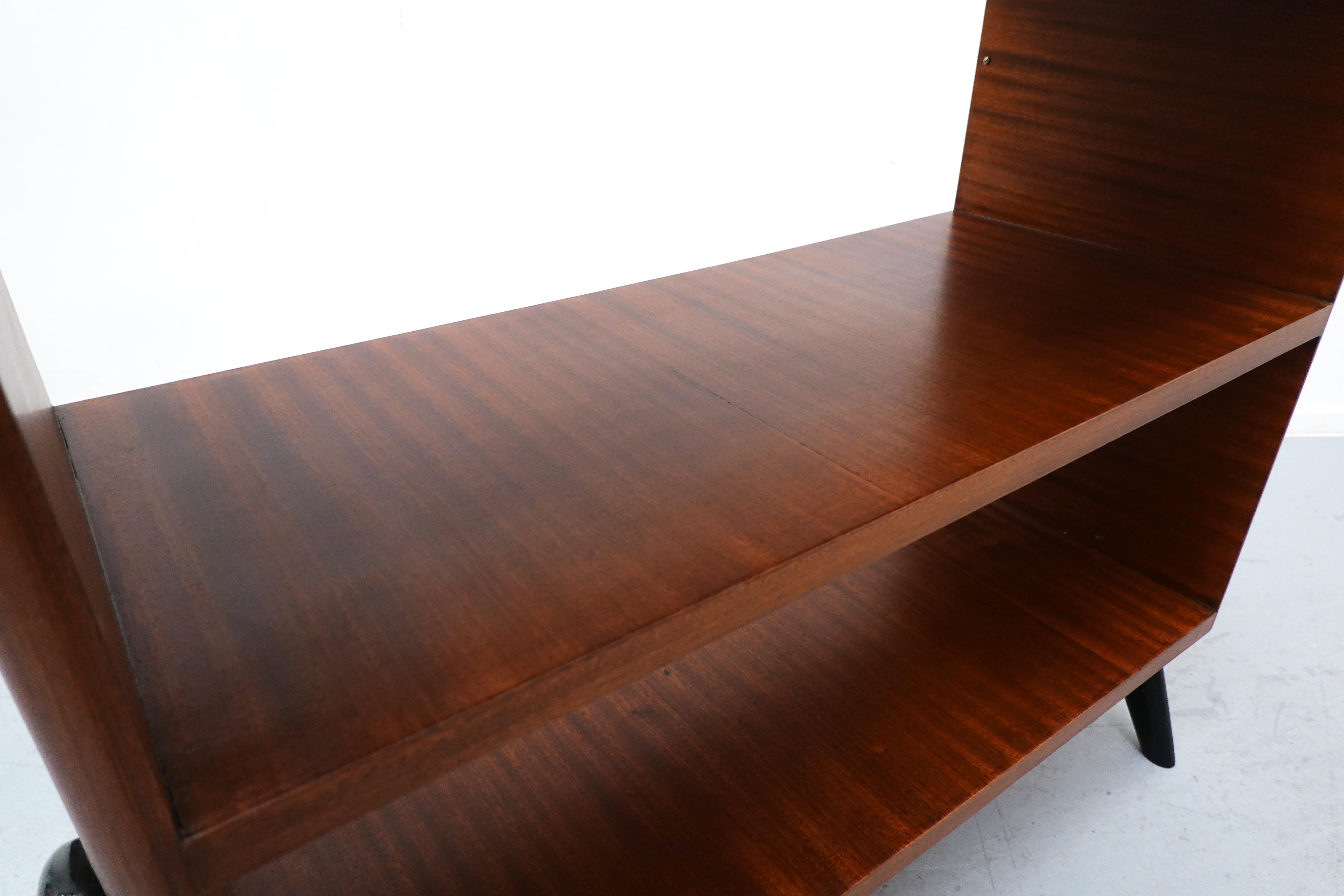 Small Mid-Century Italian Bookshelf, 1950s 1