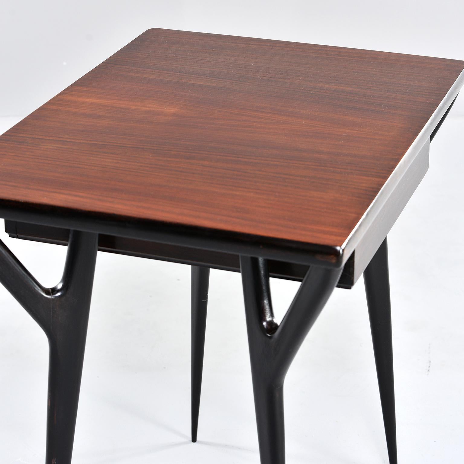 Small Midcentury Italian Desk or Writing Table 5