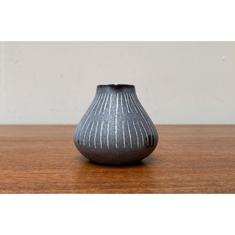Mid-Century Modern Small Mid-Century Minimalist Carafe Vase from Marschner Kunsttöpferei, 1960s For Sale