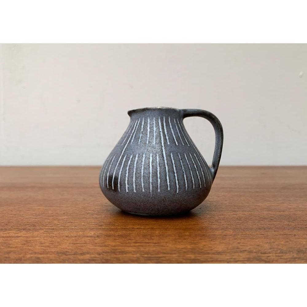20th Century Small Mid-Century Minimalist Carafe Vase from Marschner Kunsttöpferei, 1960s For Sale