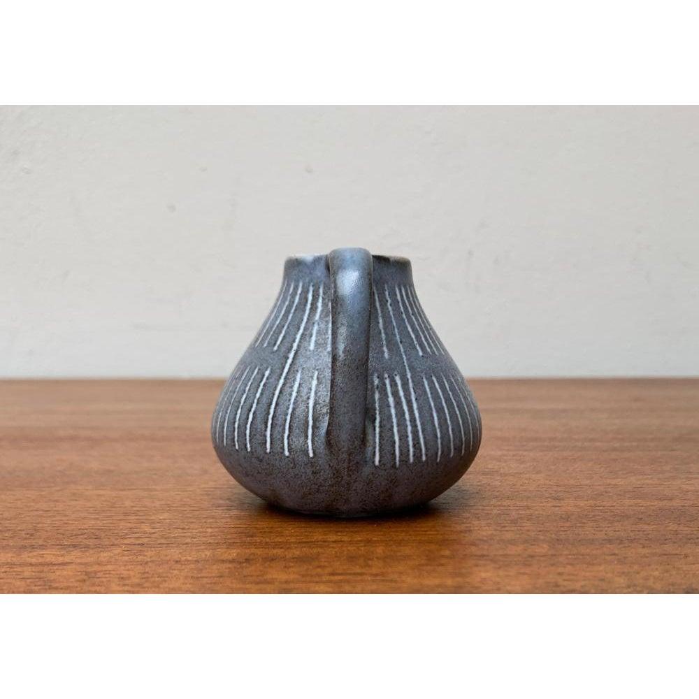 Small Mid-Century Minimalist Carafe Vase from Marschner Kunsttöpferei, 1960s For Sale 1