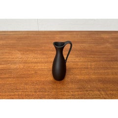 Petit vase carafe minimaliste du milieu du siècle en poterie Wormser Terra-Sigillata, années 1960