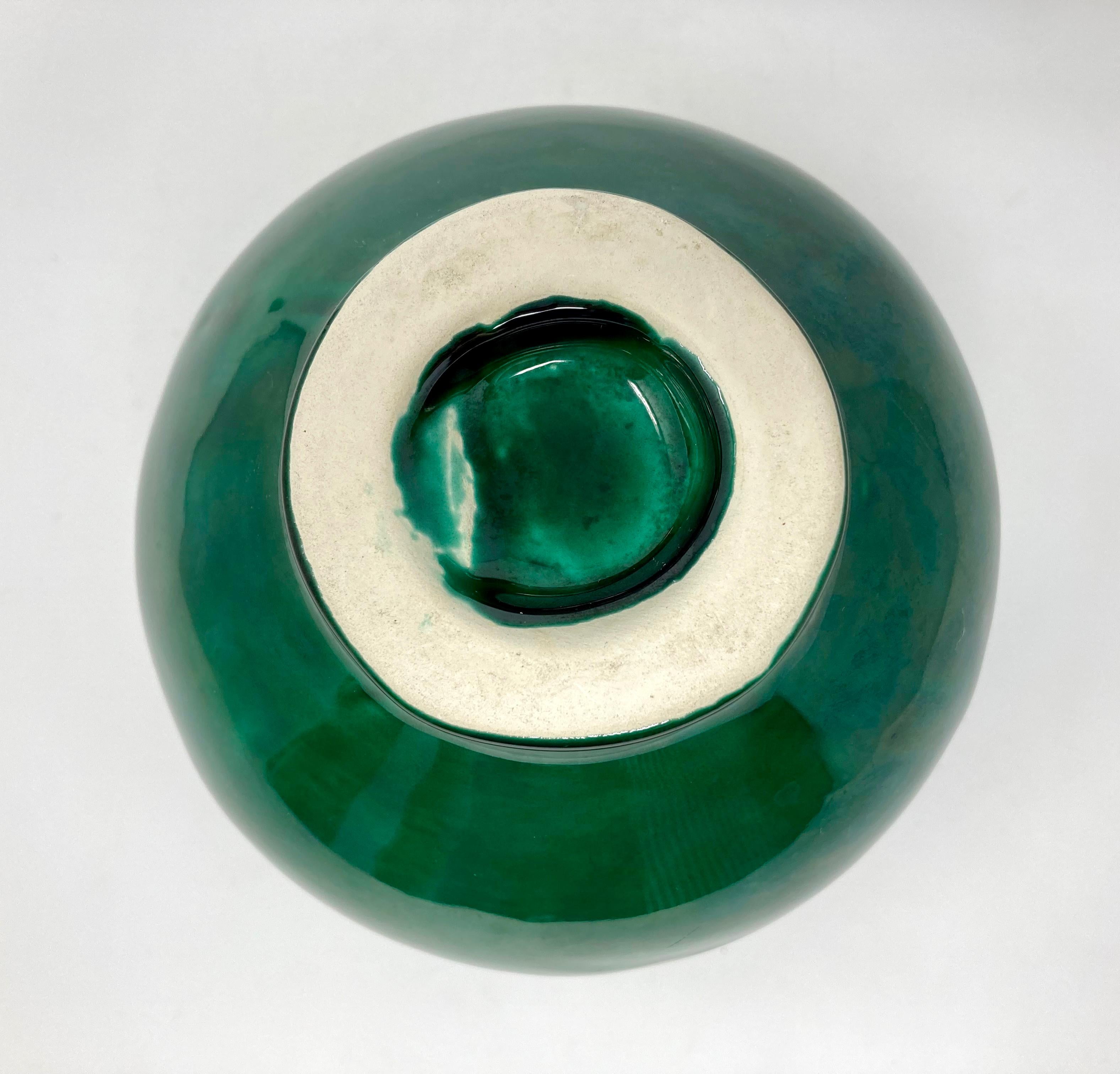 Piccolo vaso in ceramica con le orecchie (Oreilles) di Roger Capron Vallauris in vendita 1