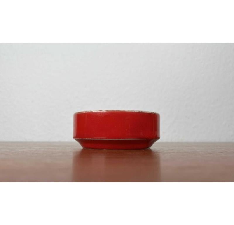 Small Mid-Century Modern German Ceramic Bowl from Wächtersbach, 1960s For Sale 6