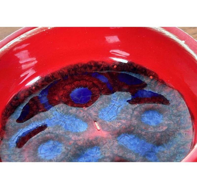 Small Mid-Century Modern German Ceramic Bowl from Wächtersbach, 1960s For Sale 2