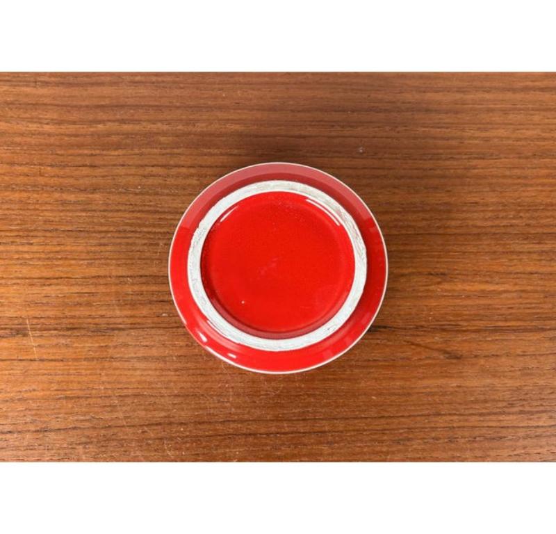 Small Mid-Century Modern German Ceramic Bowl from Wächtersbach, 1960s For Sale 3