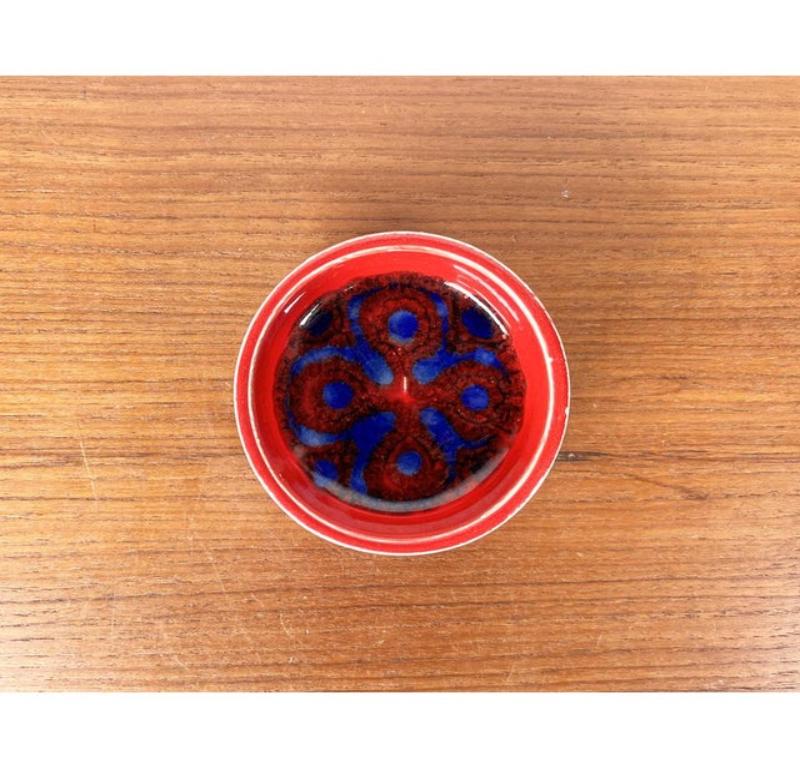 Small Mid-Century Modern German Ceramic Bowl from Wächtersbach, 1960s For Sale 5