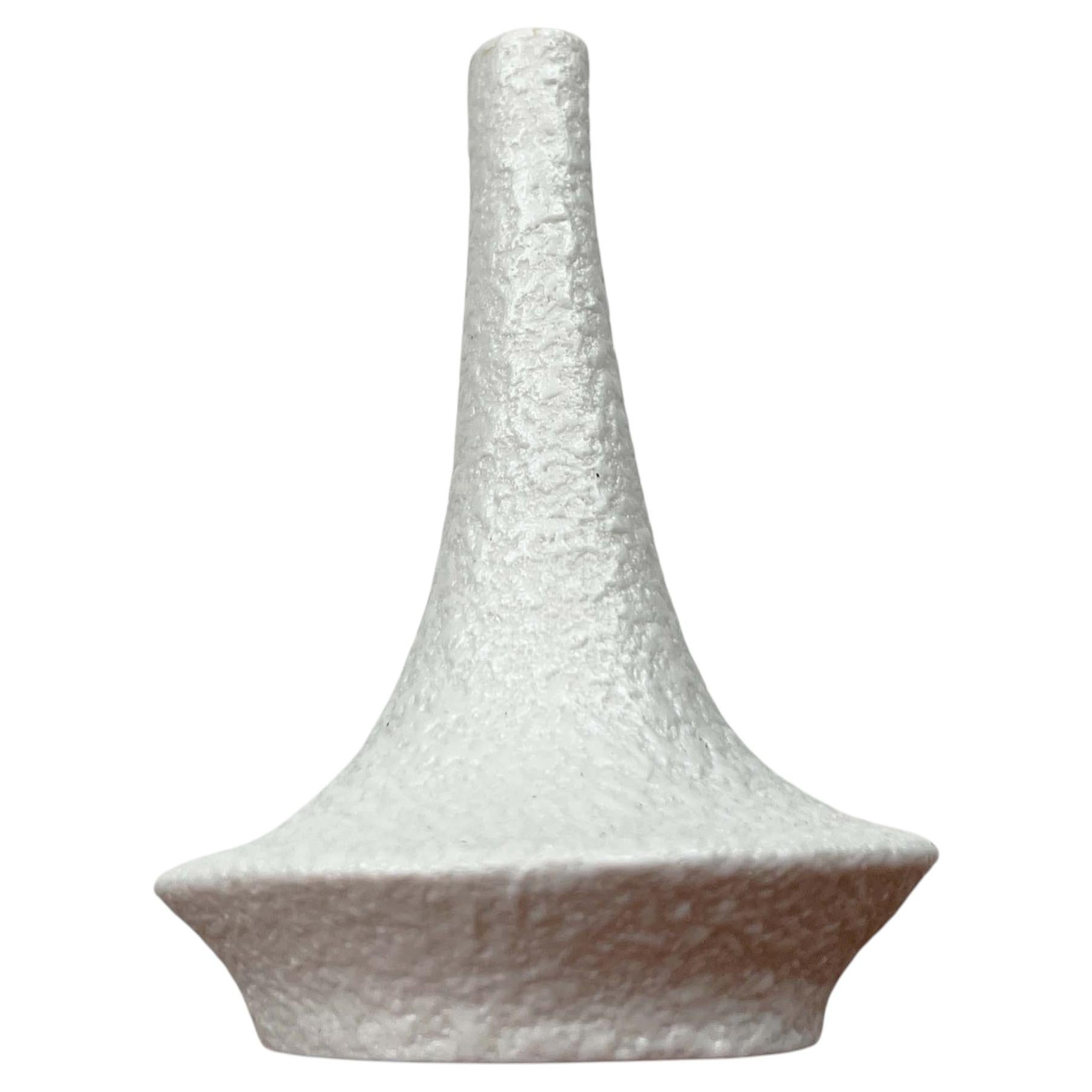 Piccolo vaso scultoreo tedesco in stile Mid-Century Modern di Peter Müller, tecnica Sgrafo Modern, anni '60
