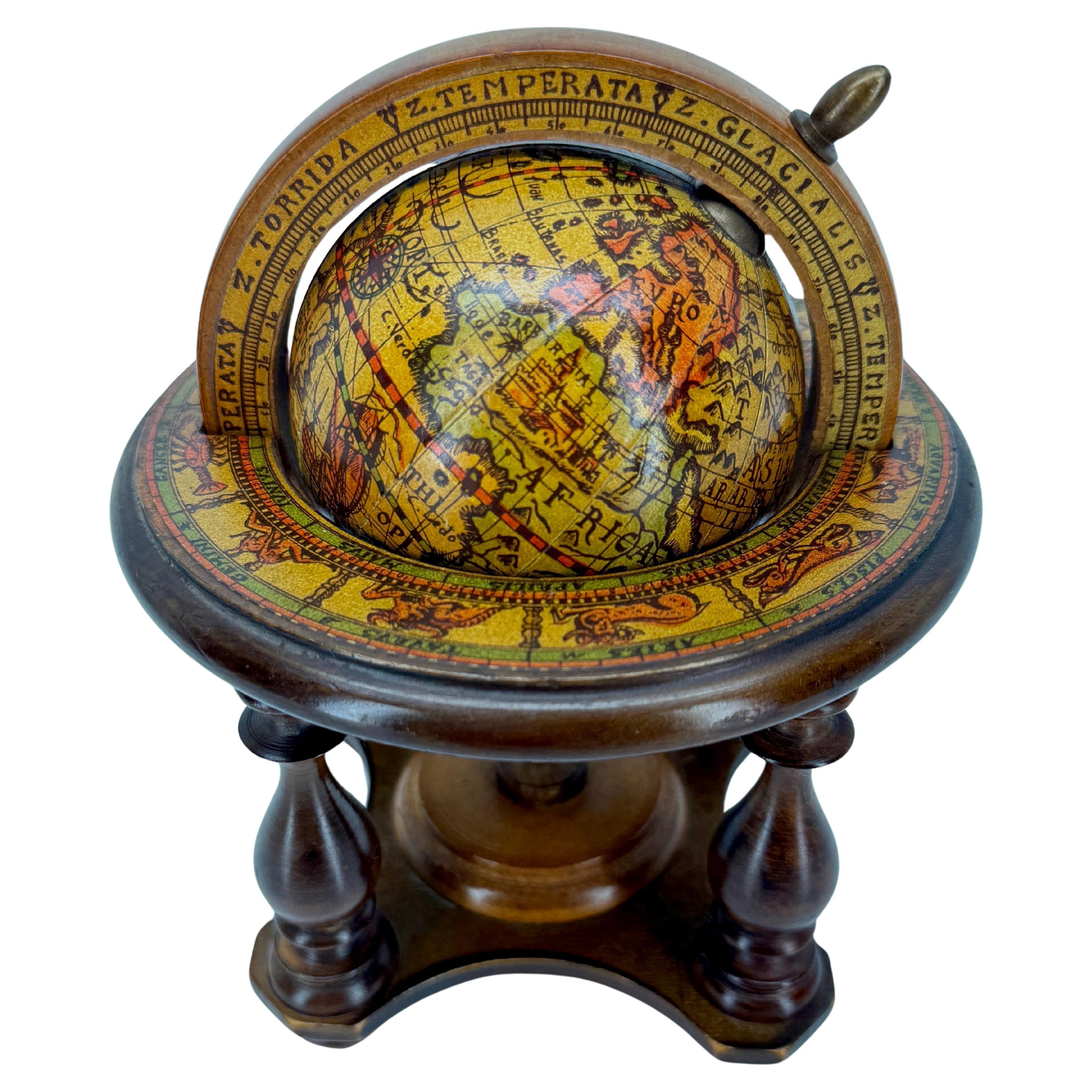 old world globe bar
