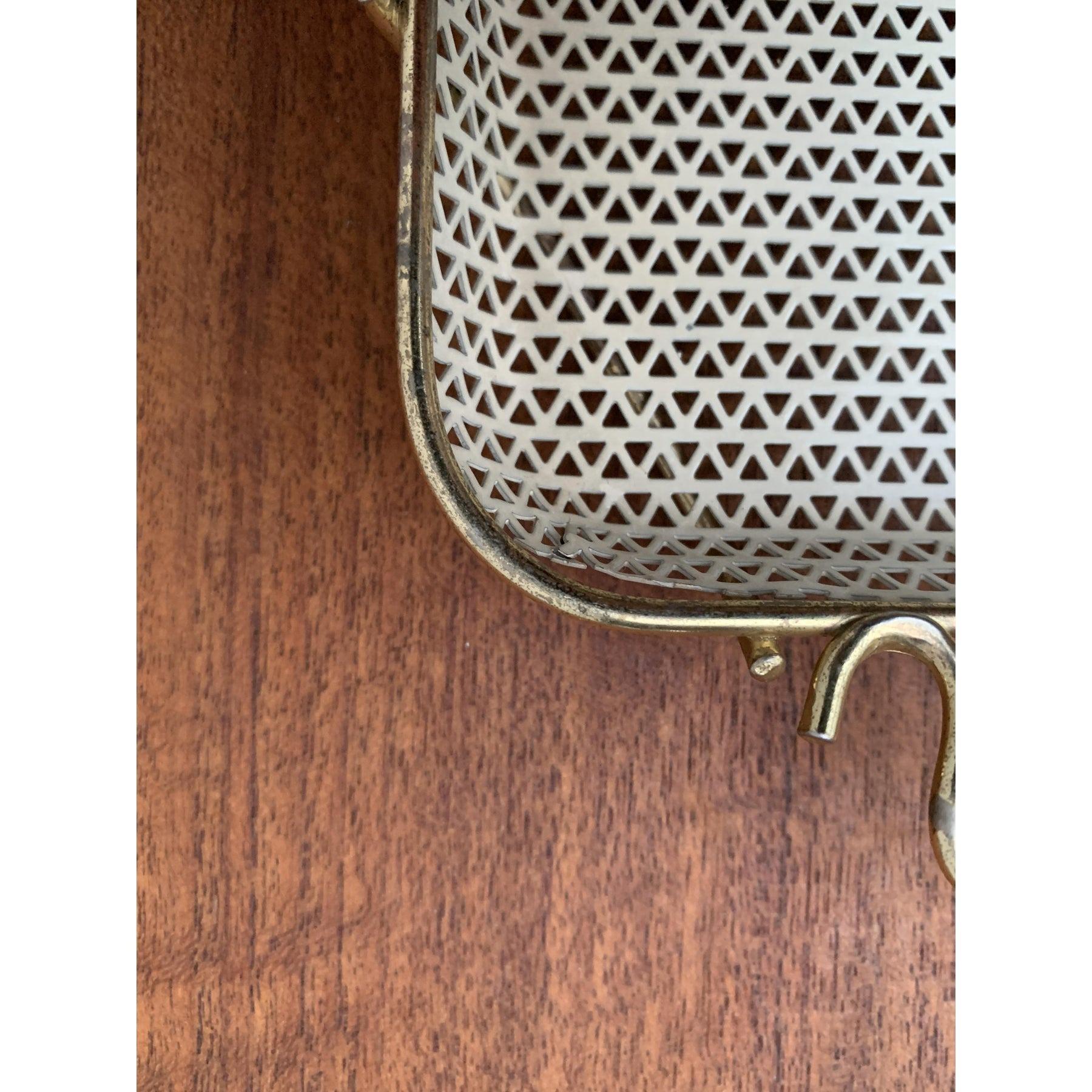 Small Mid-Century Perforated Tablet, 1950s For Sale 6