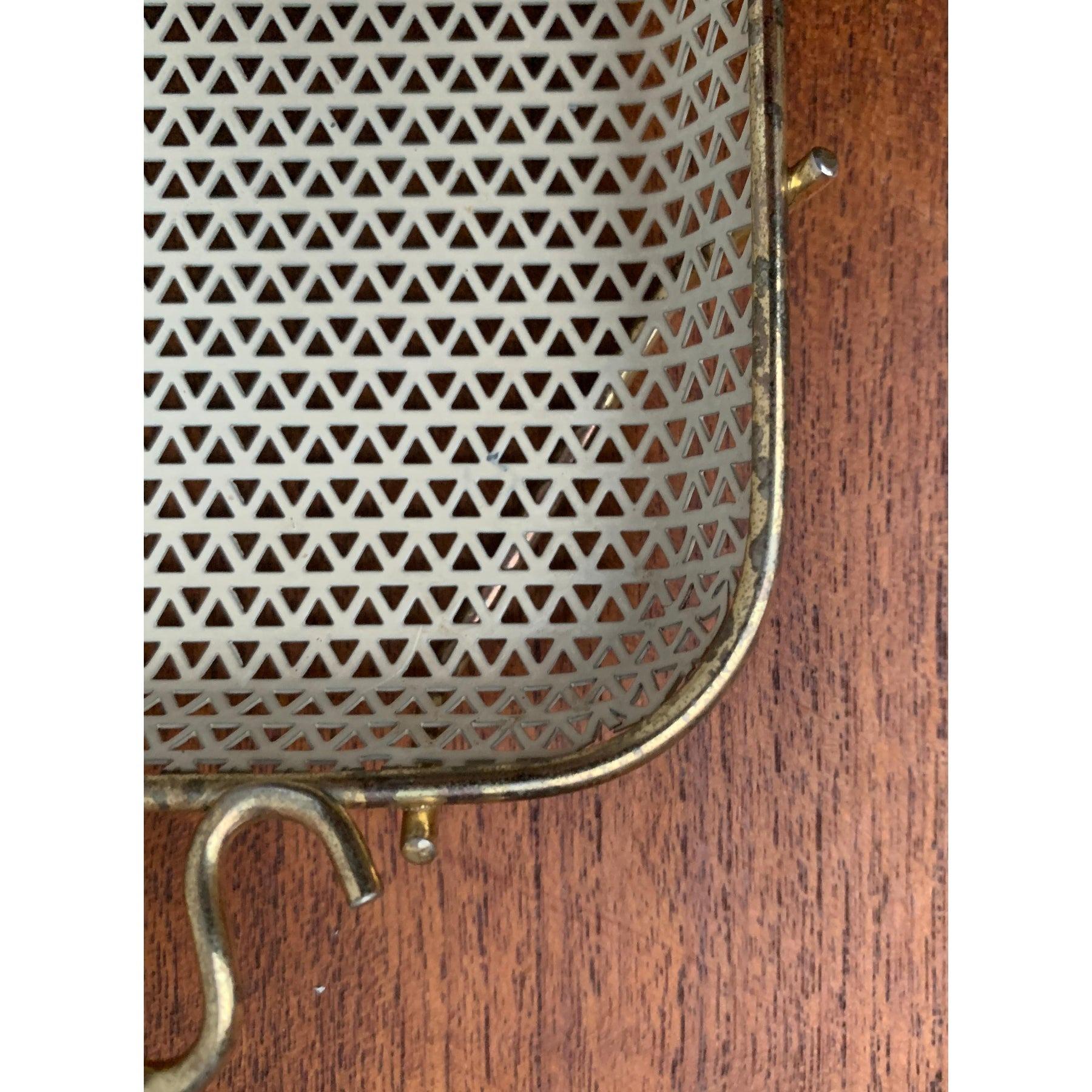 Small Mid-Century Perforated Tablet, 1950s For Sale 2