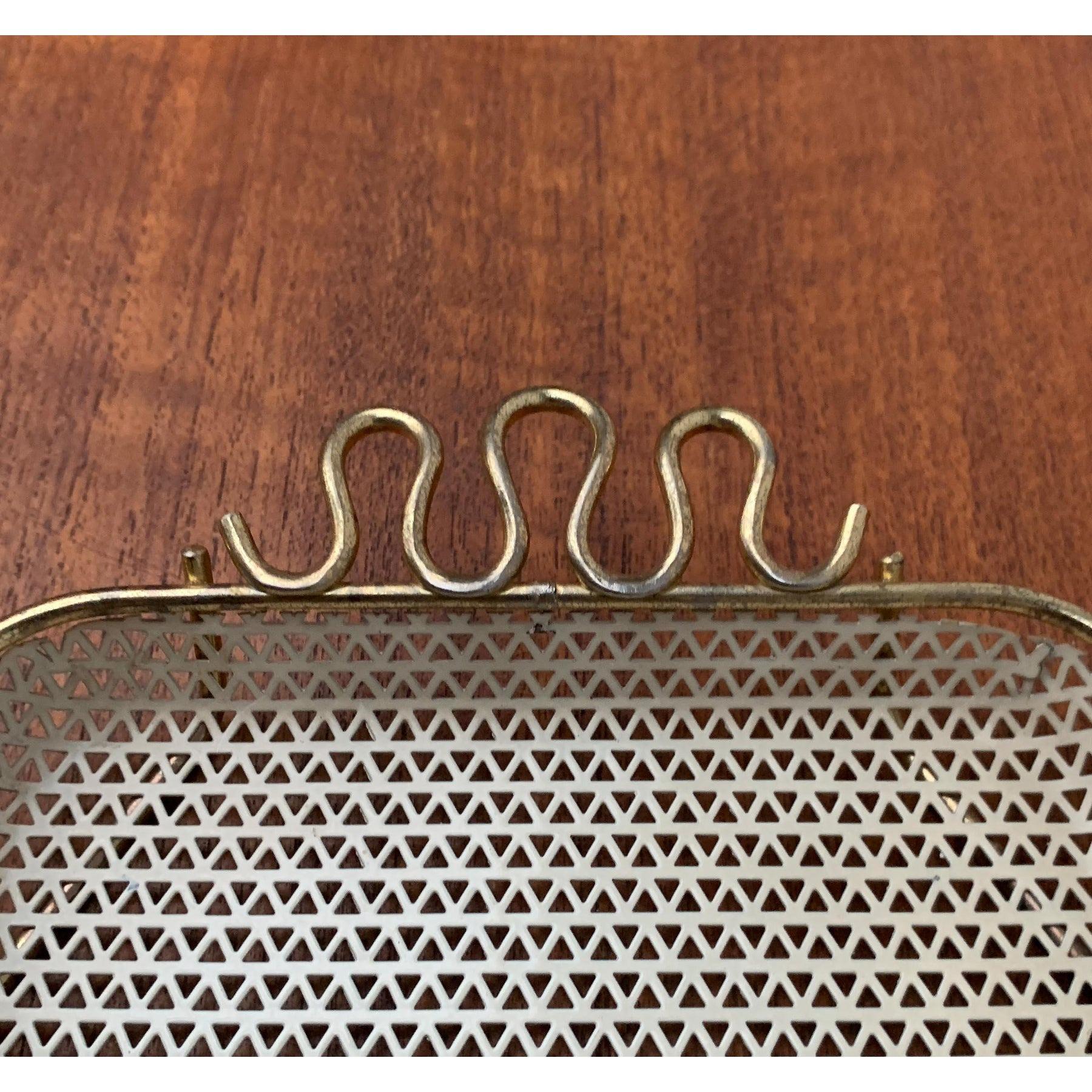 Small Mid-Century Perforated Tablet, 1950s For Sale 3