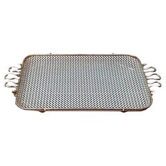 Small Mid-Century Perforated Tablet, 1950s