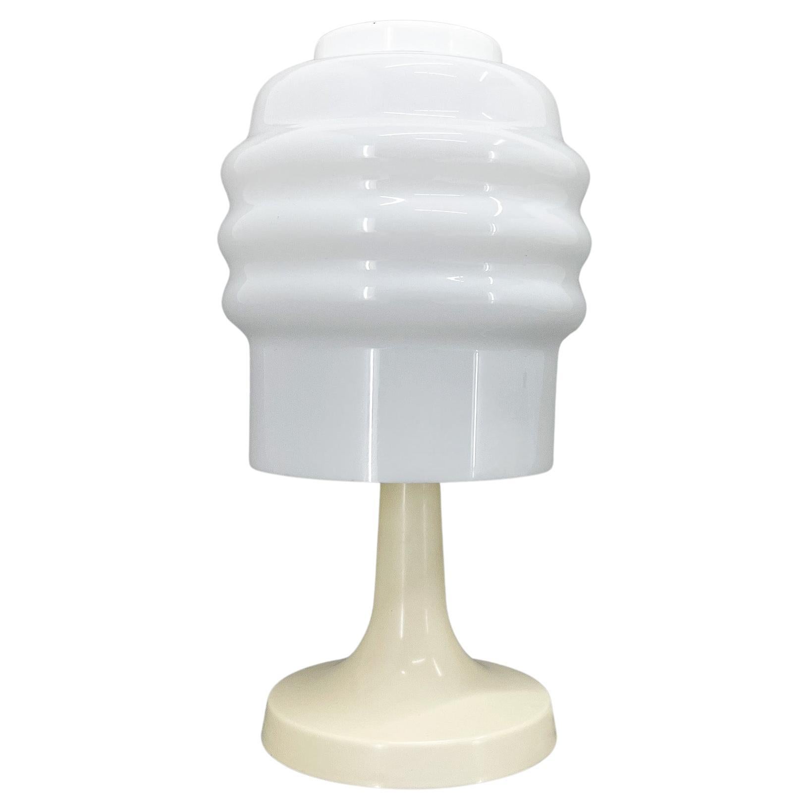 Small Mid-century Plastic Table or Bedside lamp, 1970s