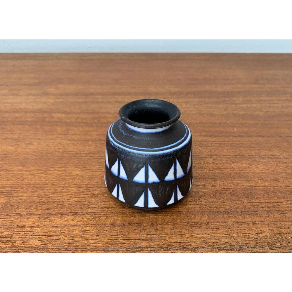 Mid-Century moderno Piccolo vaso in ceramica di metà secolo di Werner e Annemarie Schmidt-Tummeley, anni '60 in vendita