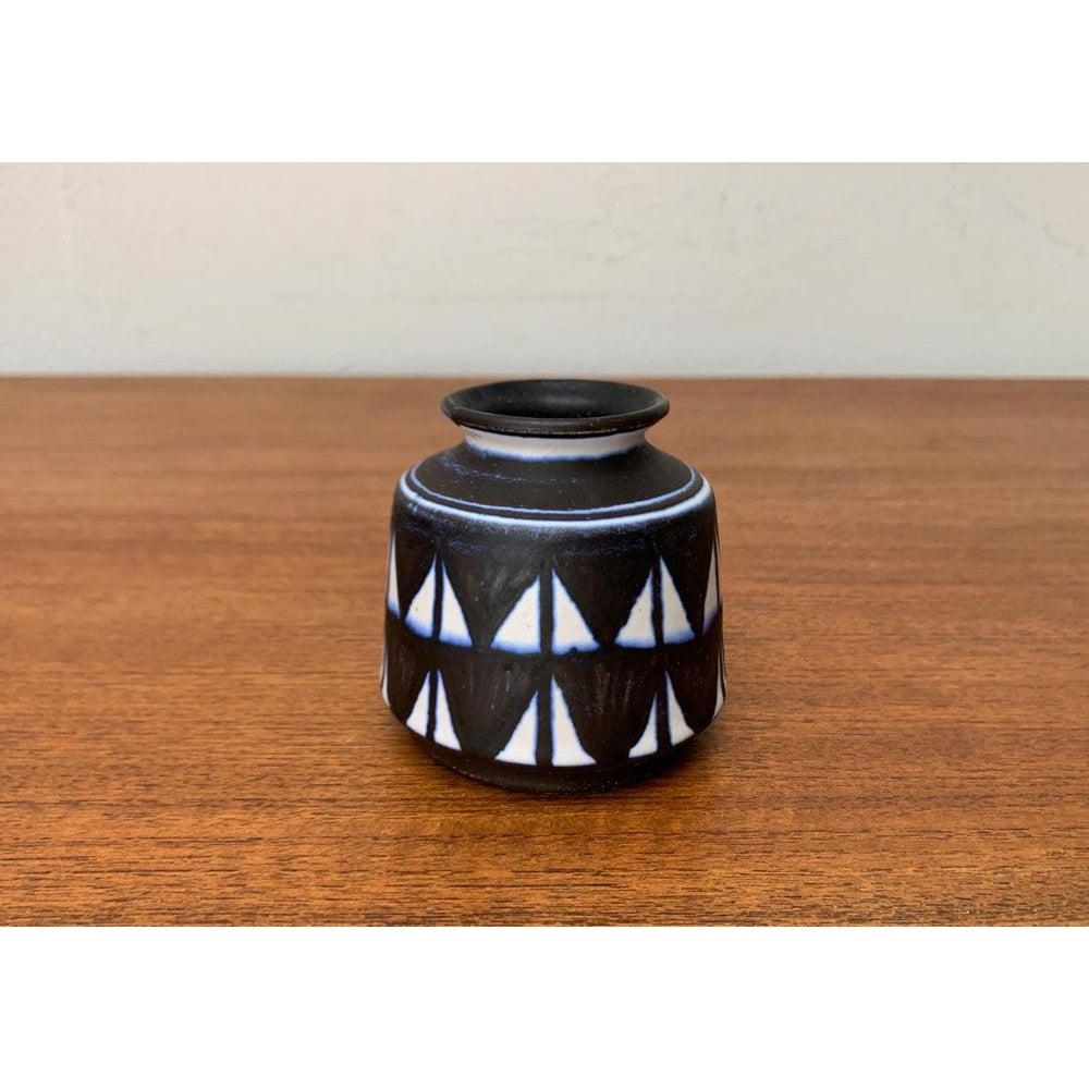 Tedesco Piccolo vaso in ceramica di metà secolo di Werner e Annemarie Schmidt-Tummeley, anni '60 in vendita