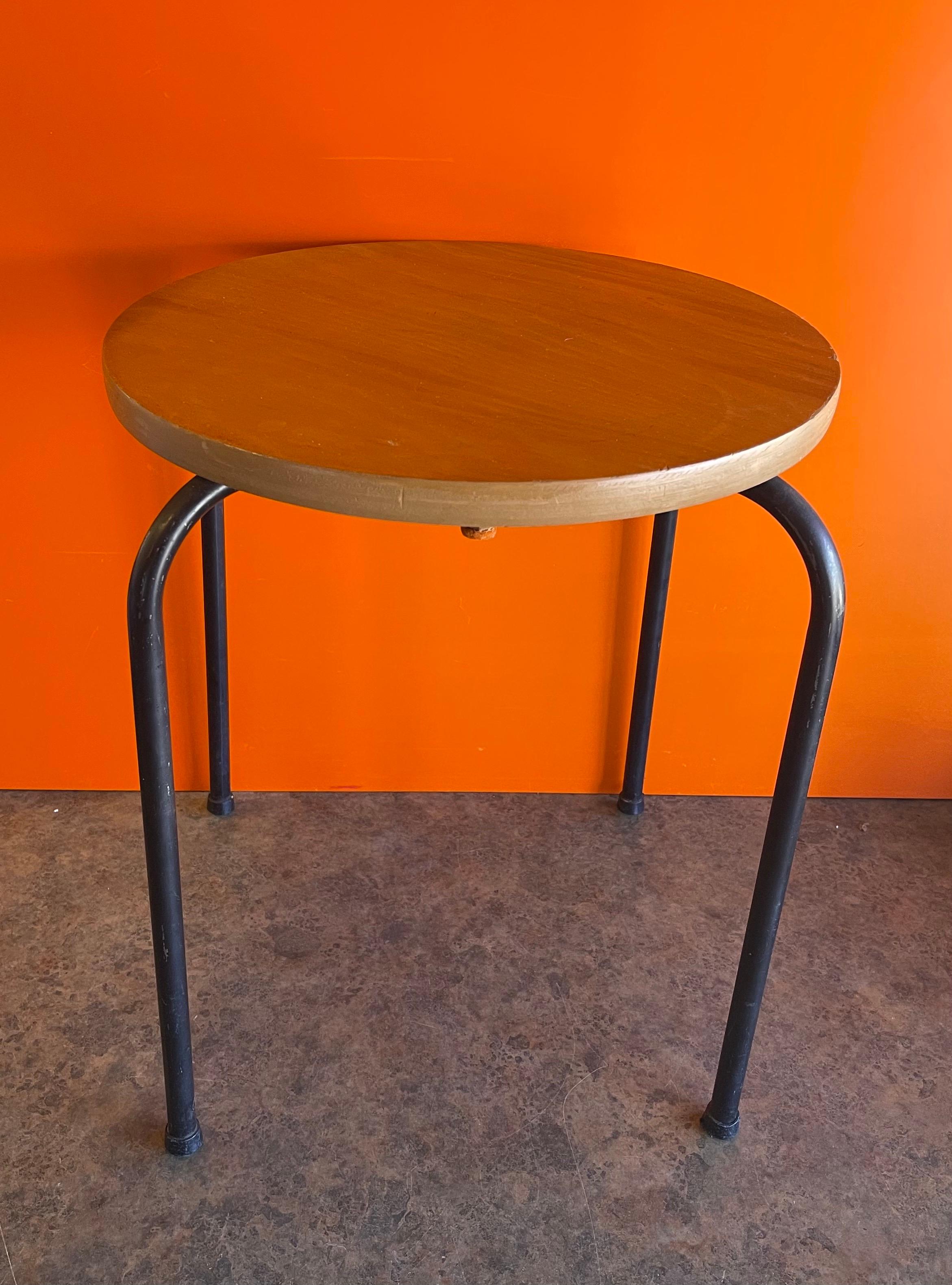 American Small Mid-Century Side Table