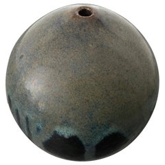 Small Mid-Century Studio Pottery Weed Pot Vase, Unsigned