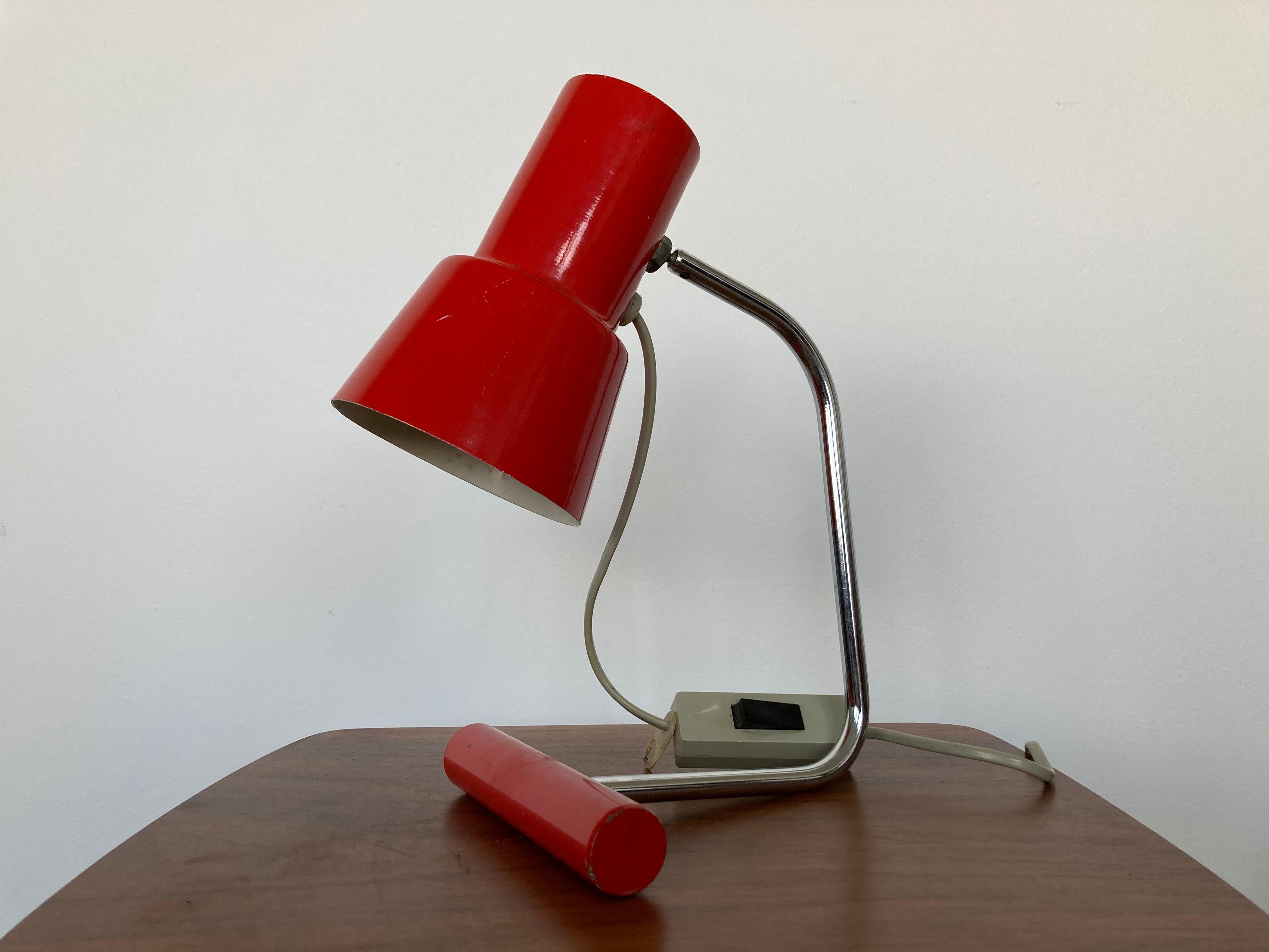 - Czechoslovakia, 1970s
- Flexible shade.