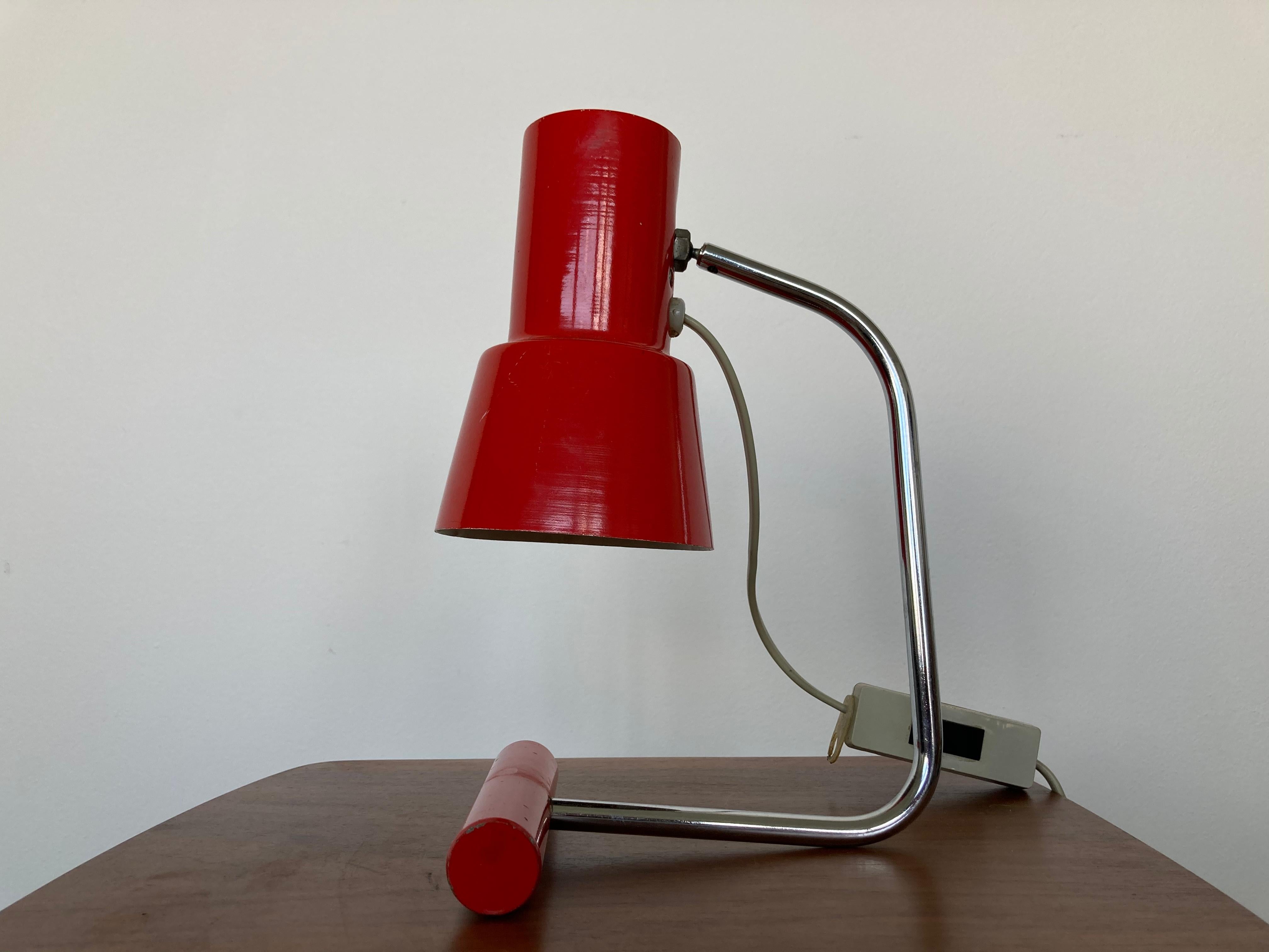Mid-Century Modern Small Midcentury Table Lamp by Josef Hurka for Napako, 1970s For Sale