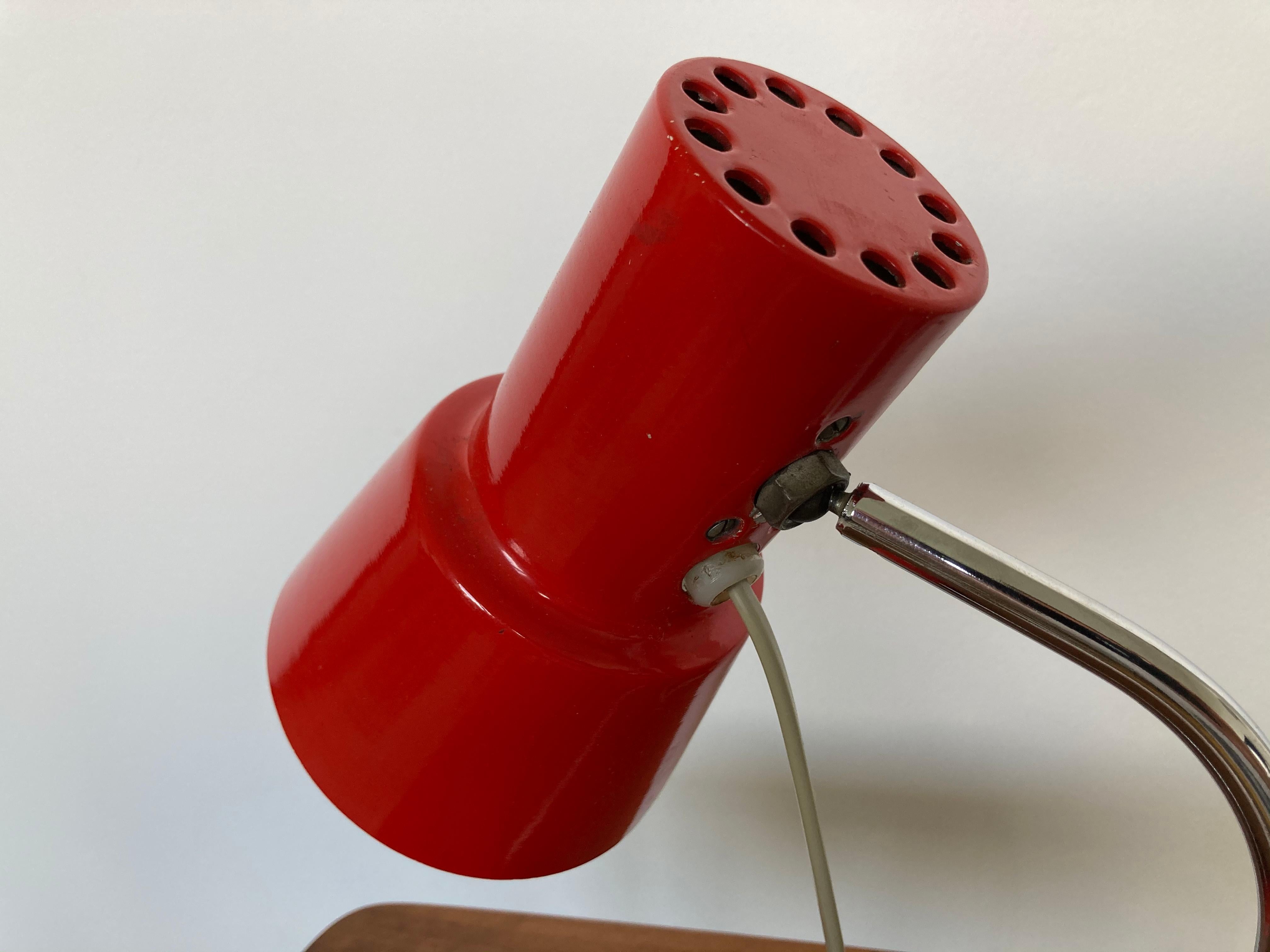 Czech Small Midcentury Table Lamp by Josef Hurka for Napako, 1970s For Sale