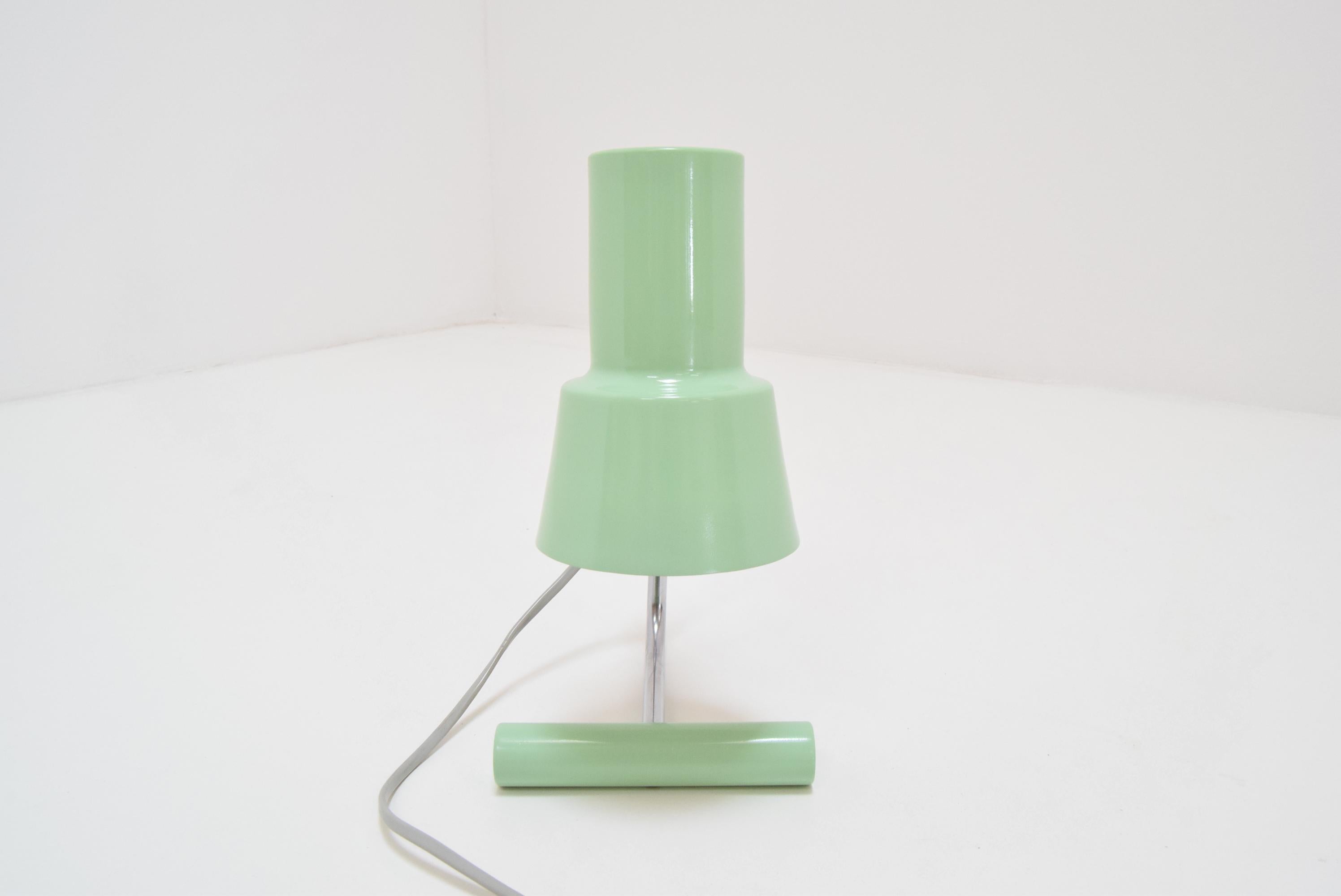 Metal Small Midcentury Table Lamp by Josef Hurka for Napako, 1970s