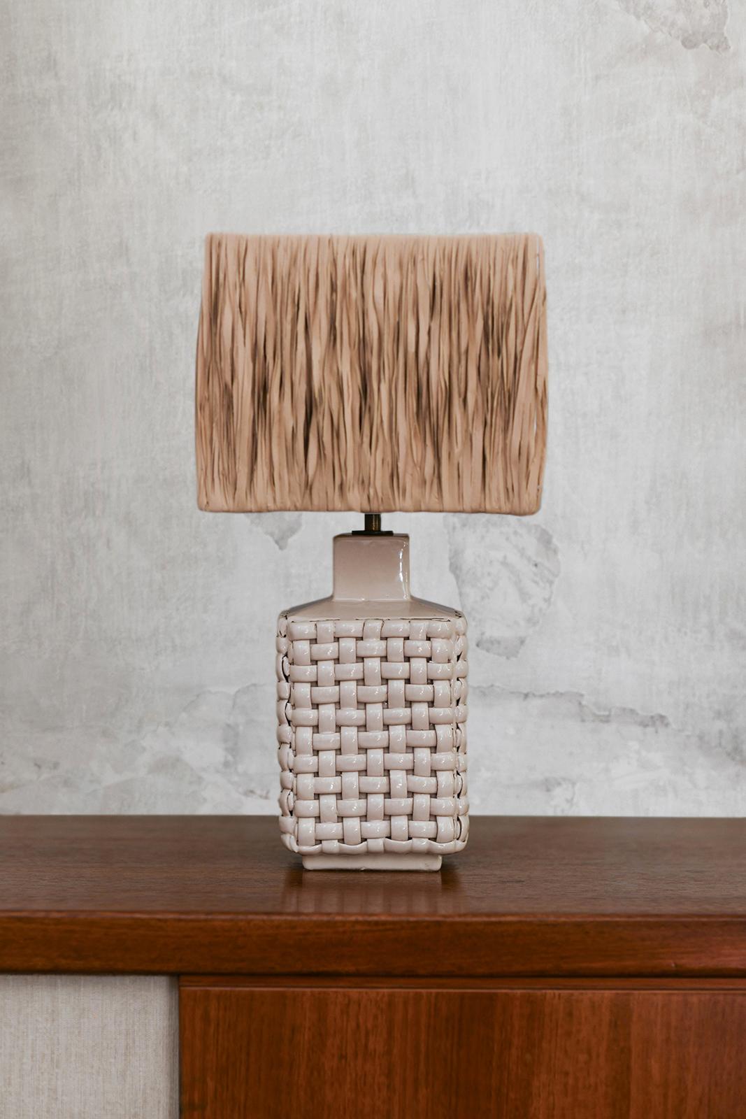 Italian Small Mid-Century Table Lamp by Tommaso Barbi, 1970