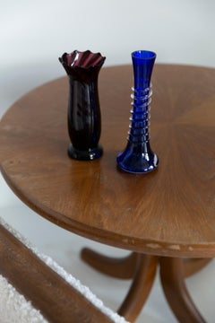 Small Midcentury Ultramarine Blue Vase, Europe, 1960s