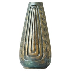 Petit vase du milieu du siècle par Sonja Katzin pour Nils Johan, Suède, années 1950.