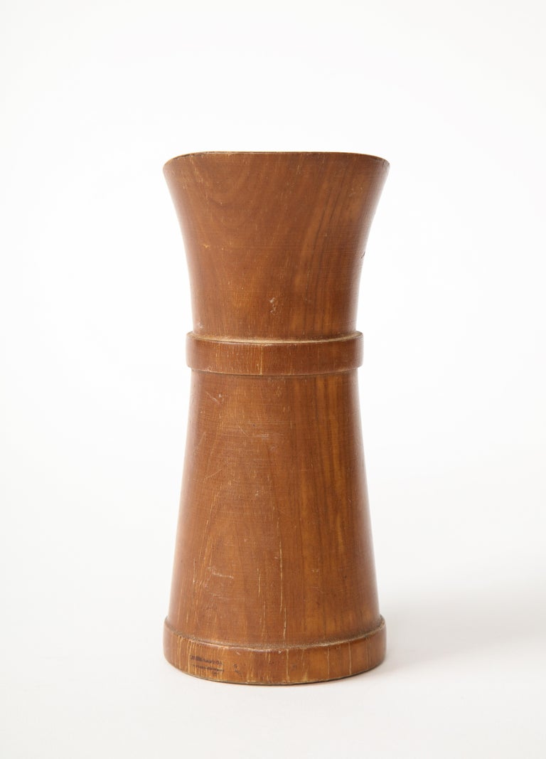 Small Mid-Century Vintage Wooden Pitcher, France, c. 1950s For Sale 4