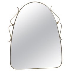 Small Mid-Century Wall Mirror, 1950's '50129'