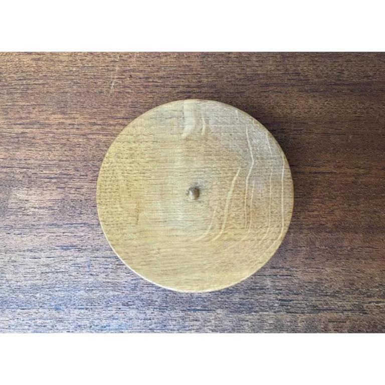 Mid-Century moderno Piccolo portacandele in legno della metà del secolo scorso, anni '60 in vendita