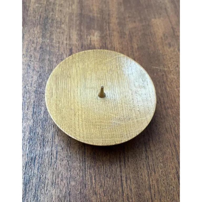 XX secolo Piccolo portacandele in legno della metà del secolo scorso, anni '60 in vendita