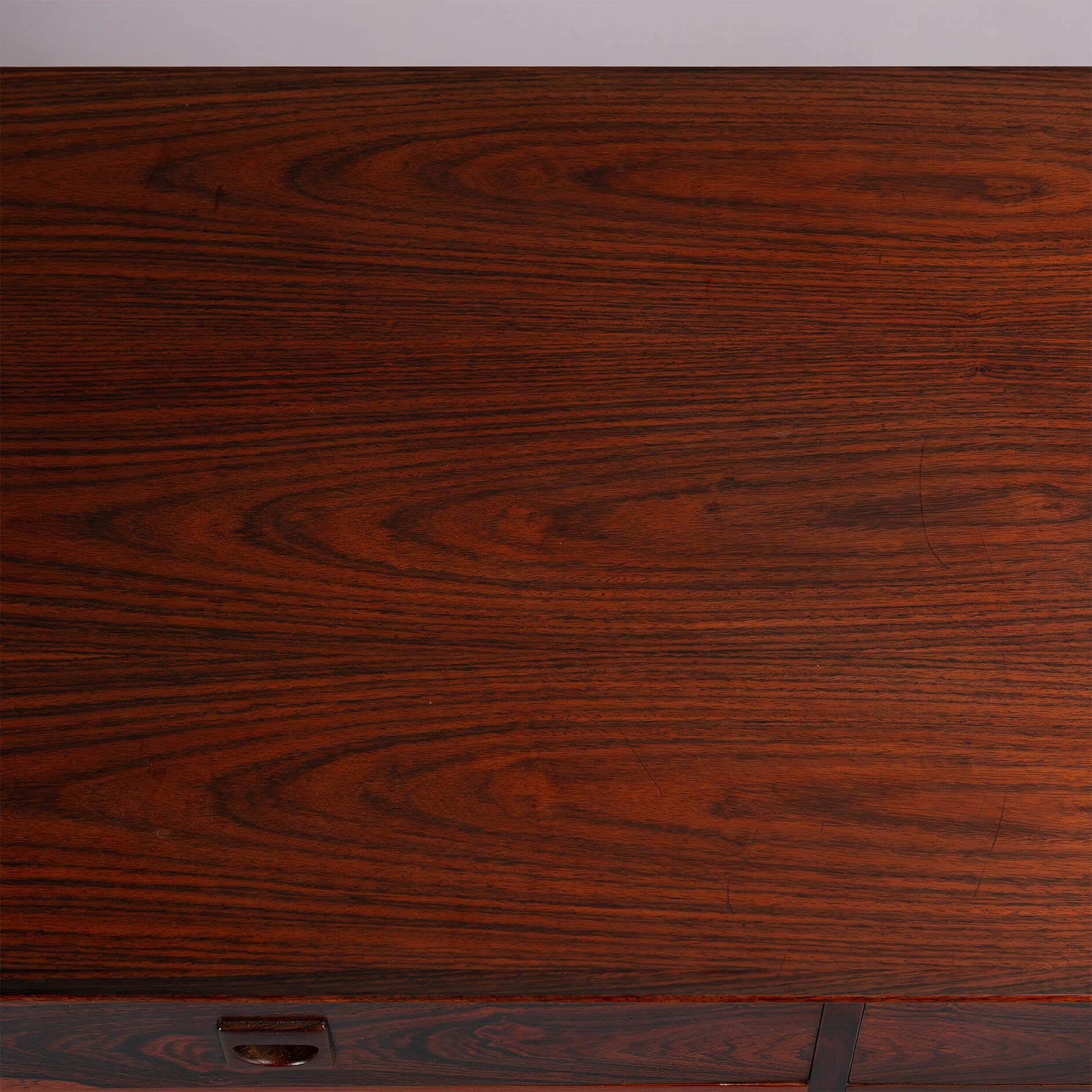 Small Midcentury Rosewood Sideboard by E. Brouer for Brouer Møbelfabrik, 1960s 7