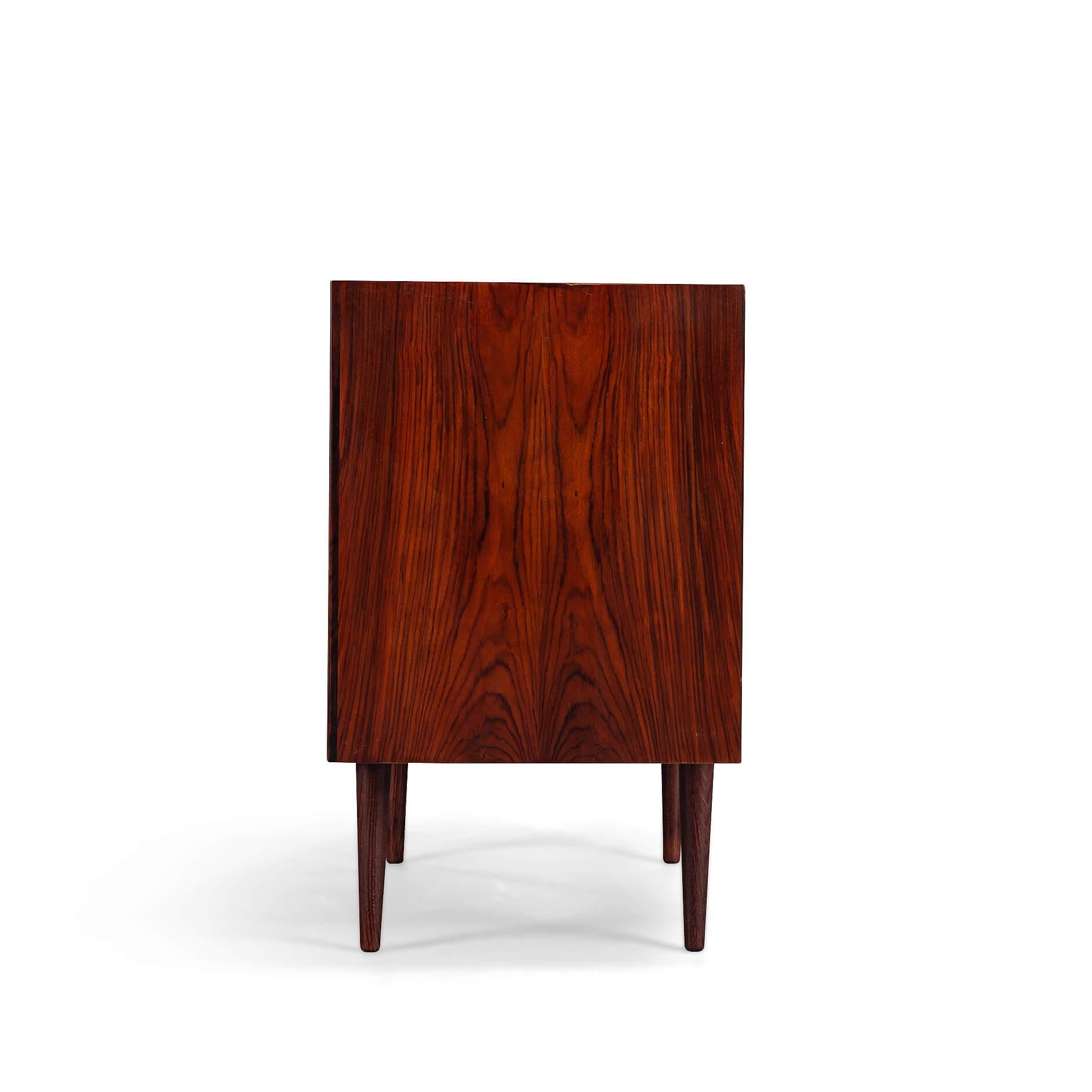 Mid-Century Modern Small Midcentury Rosewood Sideboard by E. Brouer for Brouer Møbelfabrik, 1960s