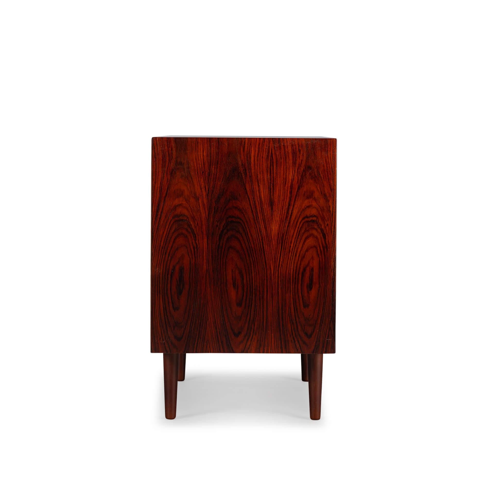 Mid-Century Modern Small Midcentury Rosewood Sideboard by E. Brouer for Brouer Møbelfabrik, 1960s For Sale