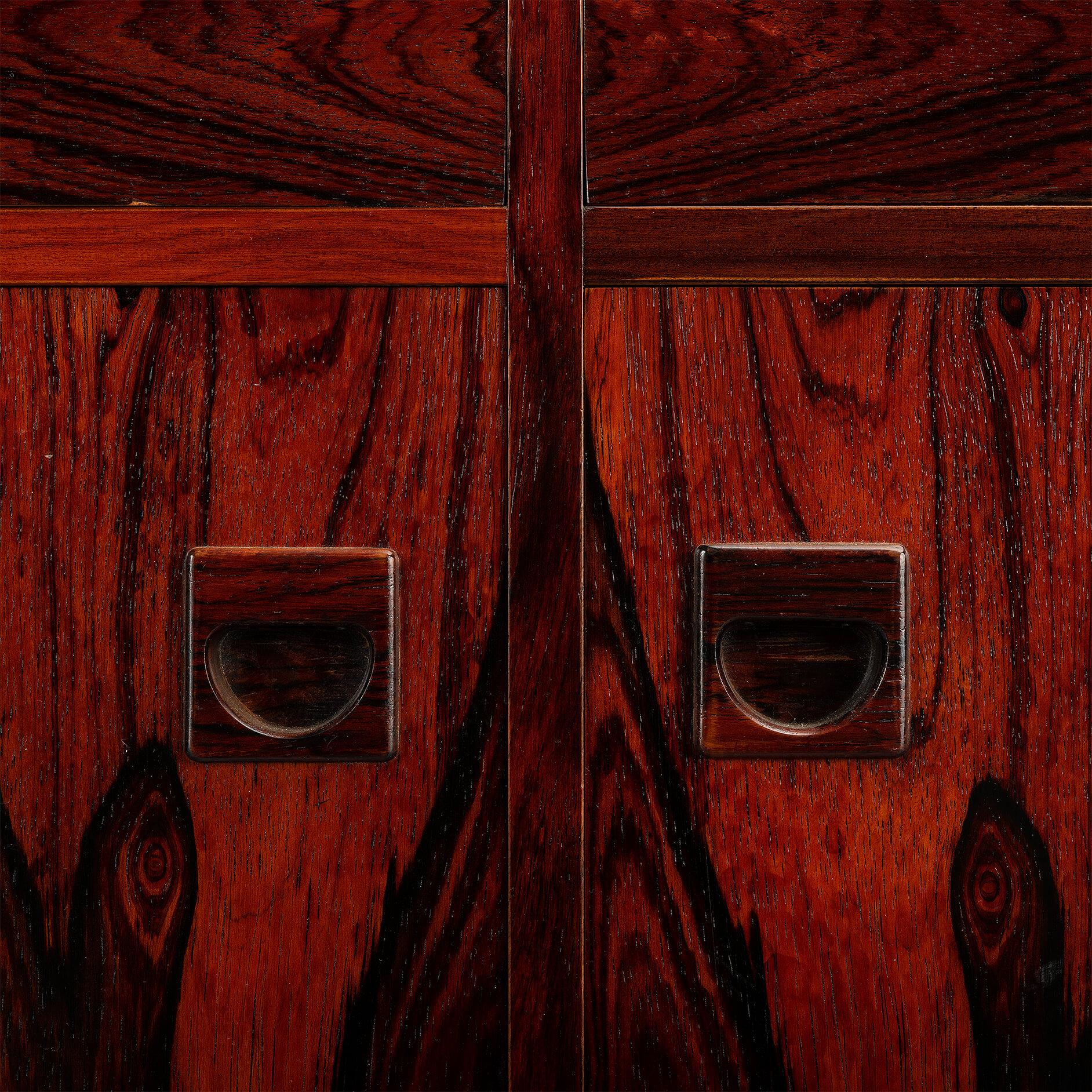 Small Midcentury Rosewood Sideboard by E. Brouer for Brouer Møbelfabrik, 1960s 1