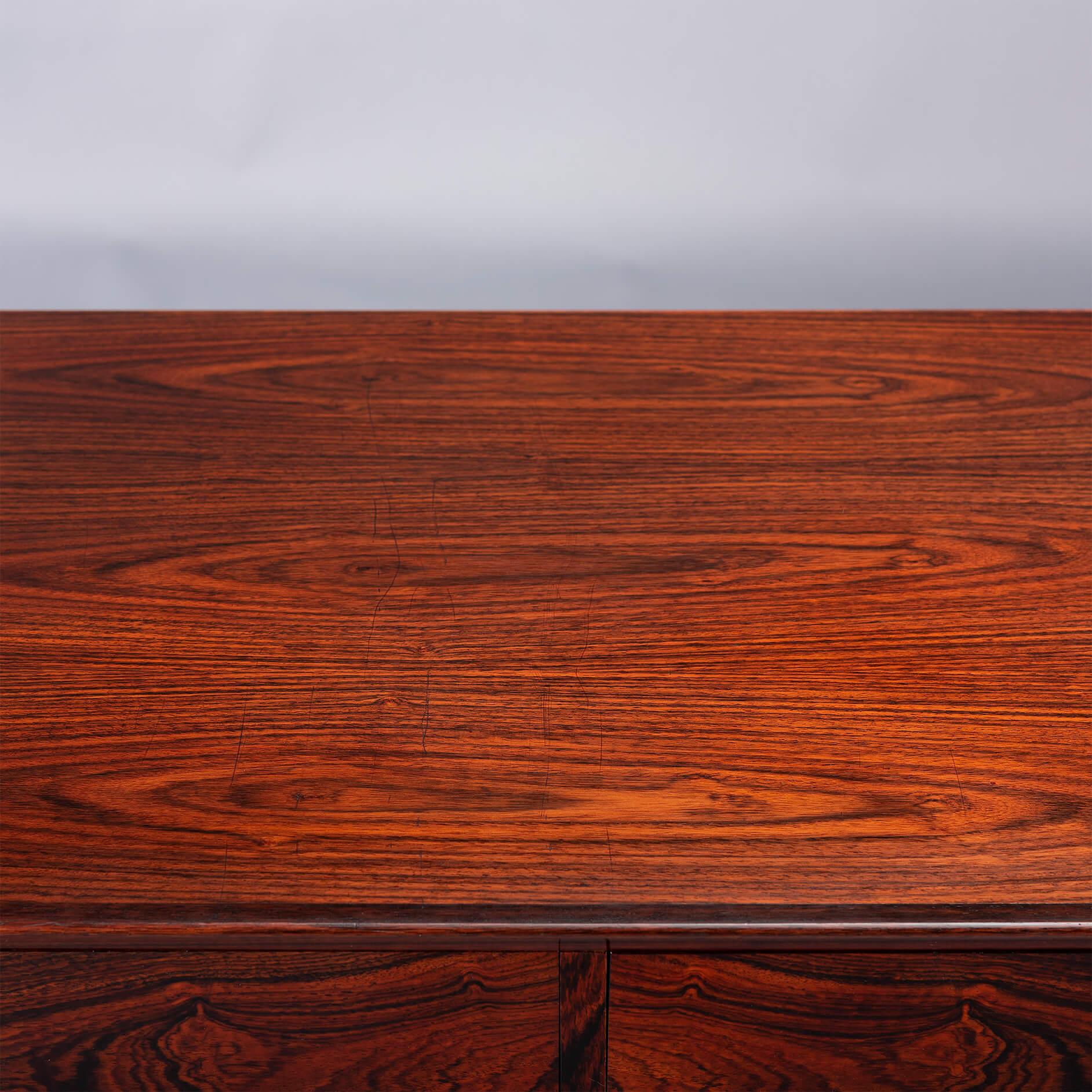 Small Midcentury Rosewood Sideboard by E. Brouer for Brouer Møbelfabrik, 1960s 1