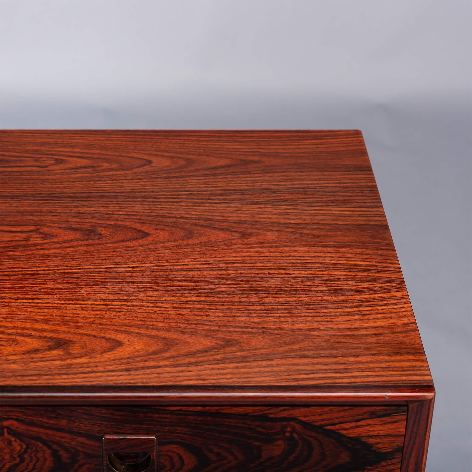 Small Midcentury Rosewood Sideboard by E. Brouer for Brouer Møbelfabrik, 1960s 2