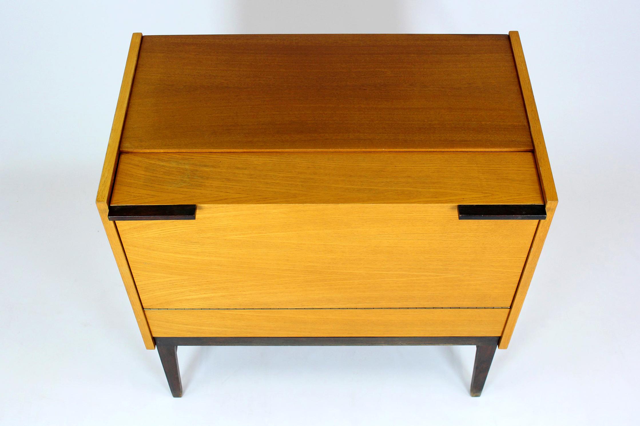 Mid-Century Modern Small Midcentury Sideboard from UP Zavody, 1970 For Sale