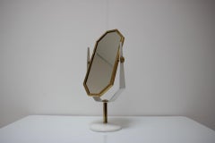 Small Midcentury Table Mirror, Germany, 1970s