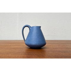 Pequeño Jarrón Jarra Minimalista Alemán de Hildegard y Peter Delius, Años 60