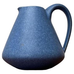 Piccolo vaso tedesco minimalista a caraffa di Hildegard e Peter Delius, anni '60