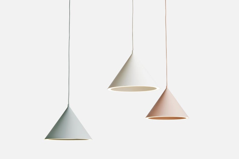 Small Mint Annular Pendant Lamp by MSDS Studio For Sale at 1stDibs