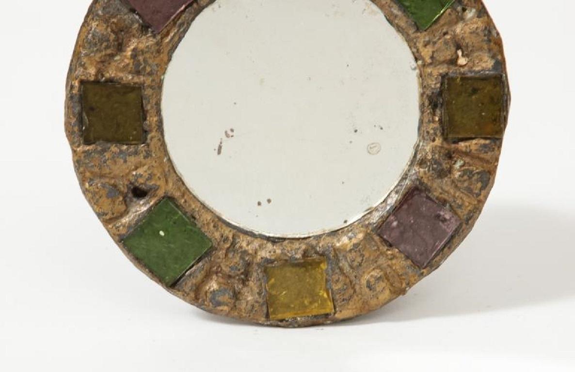 Small Mirror in the Manner of Line Vautrin, c. 1960 For Sale 2