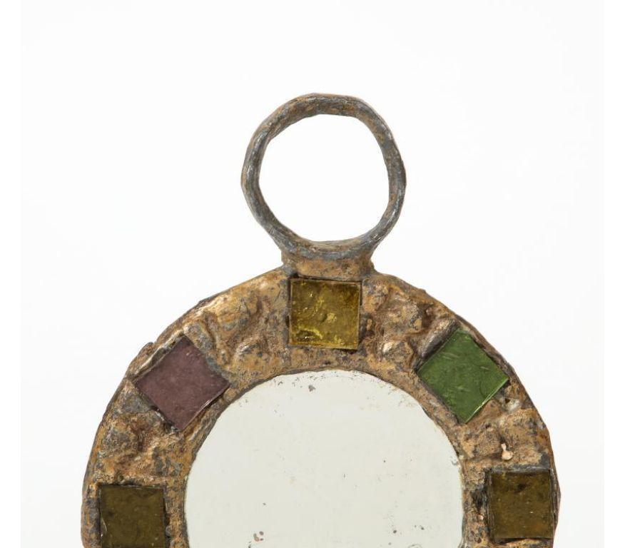 Small Mirror in the Manner of Line Vautrin, c. 1960 For Sale 1